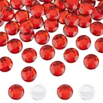 50Pcs Self-Adhesive Acrylic Rhinestone Stickers