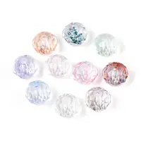 Baking Painted Transparent Glass Beads