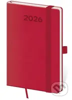 Kapesní diář 2026 Print Pop malinový