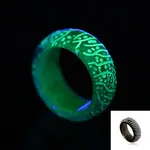 Luminous Glow in the Dark Resin Simple Finger Ring
