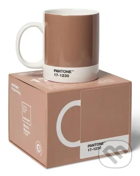 Pantone Hrnček - Mocha Mousse 17-1230 (barva roku 2025)