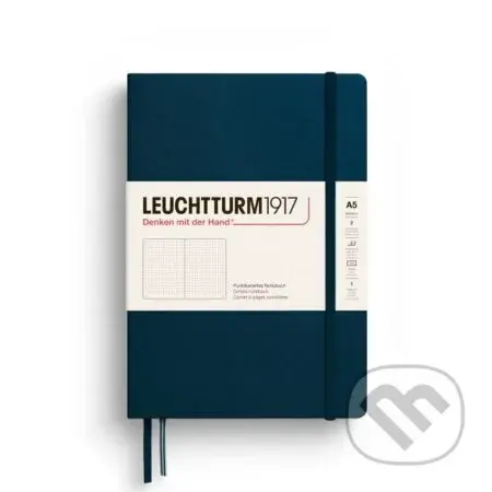 Leuchtturm1917 Zápisník Deep Sea Medium A5 tečkovaný