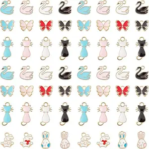 Alloy Enamel Pendants