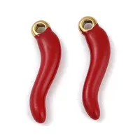 Ion Plating(IP) 304 Stainless Steel Enamel Pendants