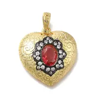 Barss Rhinestone Pendants