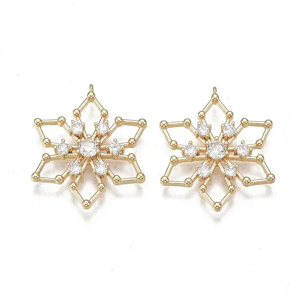 Brass Filigree Pendants