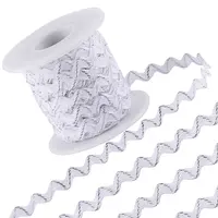 1Pc Wavy Polyester Ribbons