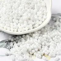 Opaque Colours Luster Glass Seed Beads