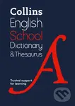 Collins School Dictionary & Thesaurus (Trusted Support for Learning) - Collins Dictionaries