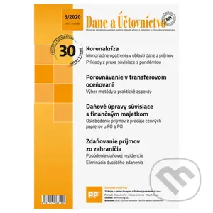 Dane a účtovníctvo 5/2020
