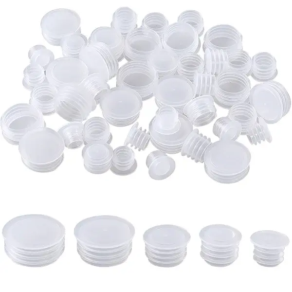 50Pcs 5 Style Plastic Bottle Stoppers