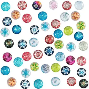 Flatback Glass Cabochons for DIY Projects