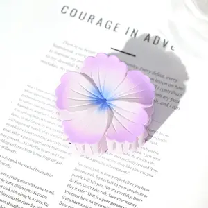 Flower Plastic Claw Hair Clips