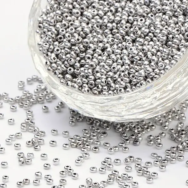 12/0 Grade A Round Glass Seed Beads