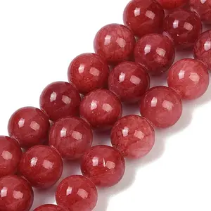 Natural Mashan Jade Round Beads Strands