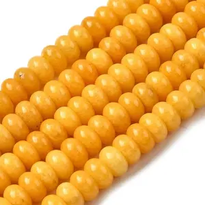 Dyed Natural White Jade Beads Strands