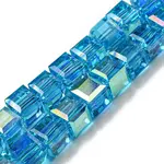 Electroplate Glass Beads Strands
