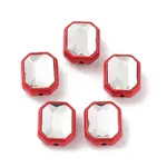 Spray Painted Alloy Bead