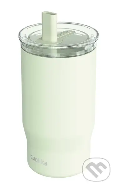 Nerezový termohrnček so slamkou Mist Pastel Green 720 ml