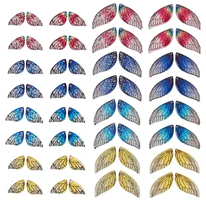 64Pcs 32 Styles Epoxy Resin Pendants