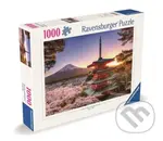 Rozkvetlé třešně v Japonsku - puzzle z kategorie Přírodní scenérie