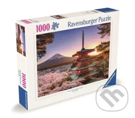 Rozkvetlé třešně v Japonsku - puzzle z kategorie Přírodní scenérie