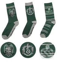 Ponožky HARRY POTTER: Slytherin (EU 35-45 UK 2-10)