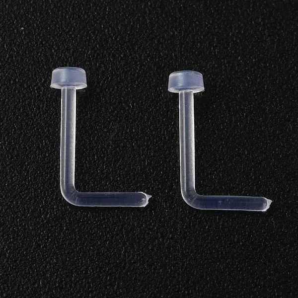 Acrylic L-Shaped Nose Ring