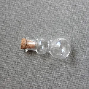 Gourd Shape Miniature Glass Bottles