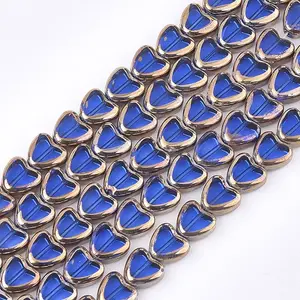 Electroplate Glass Beads Strands