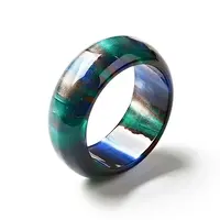Resin Plain Band Finger Ring for Women