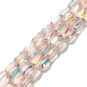 Electroplate Glass Beads Strands