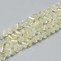 Electroplate Glass Beads Strands