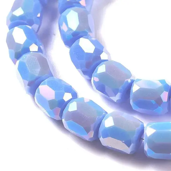 Electroplate Opaque Glass Beads