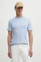 Bavlněné tričko Calvin Klein modrá barva, K10K109894