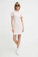 Šaty Lacoste EF5473-ADY růžová barva, mini