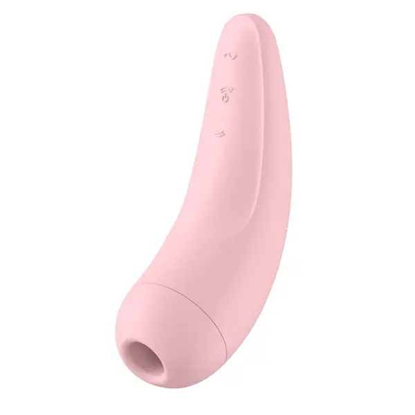 Satisfyer Curvy 2+ podtlakový vibrátor růžový Satisfyer Curvy 2+ růžová