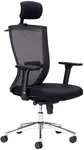 MULTISED Ergonomická kancelářská židle FRIEMD - BZJ 383 černá látka