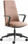LD SEATING Kancelářské křeslo MELODY DESIGN 785-FR, F40-N1, kříž hliník černý