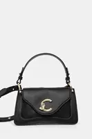 Kožená kabelka Coccinelle černá barva, E1 SSL 18 04 01