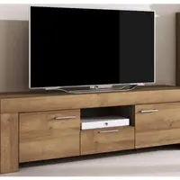 TV skříňka s policí Sky, dub riviera