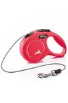 Vodítko Flexi classic new XS lanko 3m/8kg červená