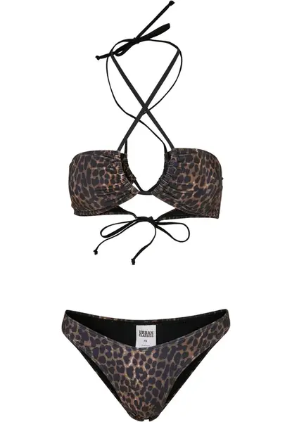 Urban Classics Bikiny  brokátová / čierna