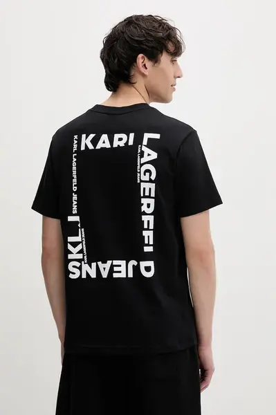 Karl Lagerfeld Jeans tričko pánské bavlněné