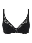 Chantelle Podprsenka  čierna / čierna melírovaná