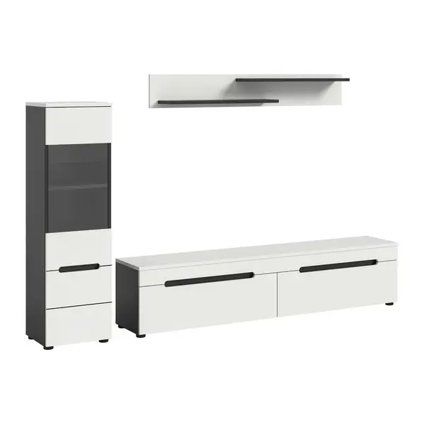 Livetastic OBÝVACÍ STĚNA bílá