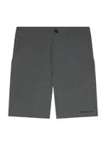 Oakley pánské kraťasy 5 Pockets Hybrid 21 Blackout Heather | Šedá | Velikost 34