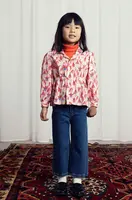 Dětská košile Mini Rodini Fuchsia