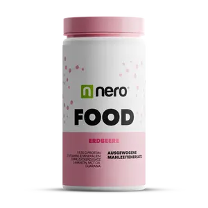 NERO Zdravé dietní jídlo Nero FOOD Jahoda, 600g, 20 porcí