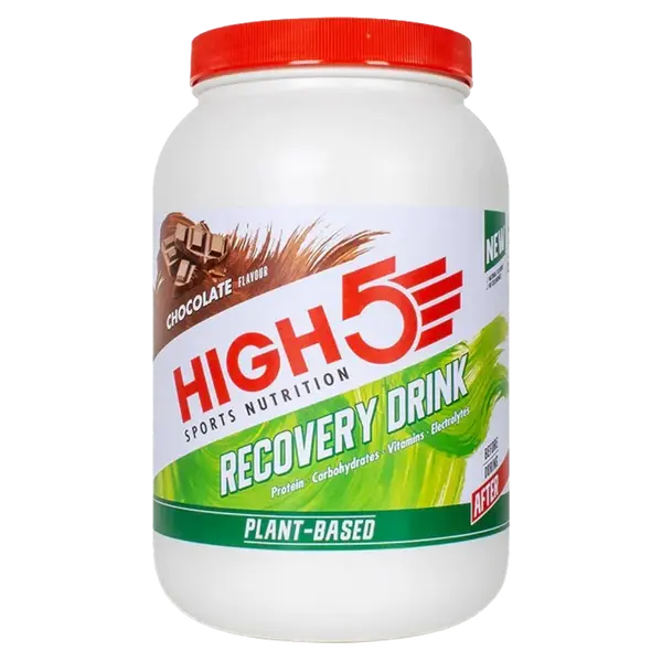 HIGH5 Recovery Drink Plant Based 1,6kg - čokoláda